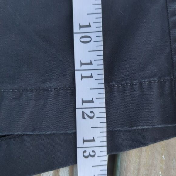 Women's Old Navy 8 M Medium Shorts Chino Khakis Black Stretch 4 Pockets‎ - Picture 14 of 14